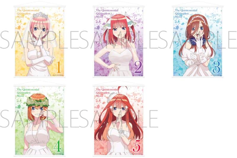 Go-toubun no Hanayome colaboracion animate papeles tapiz