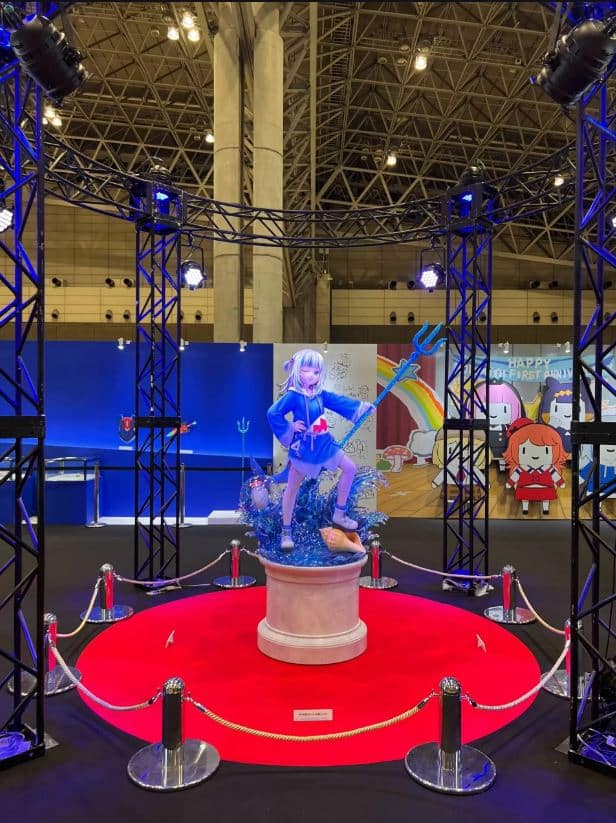 Gawr Gura figura a escala real