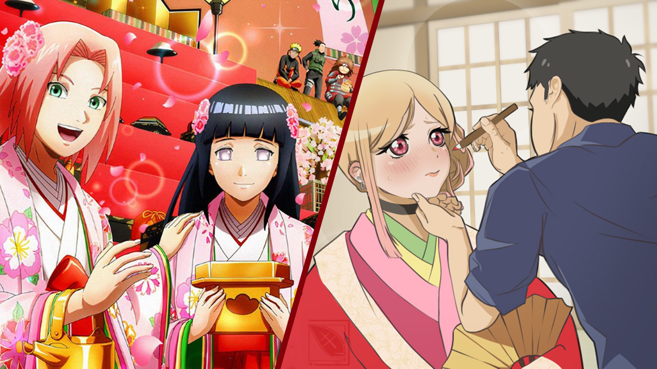 Hinamatsuri o Hina Matsuri anime portada
