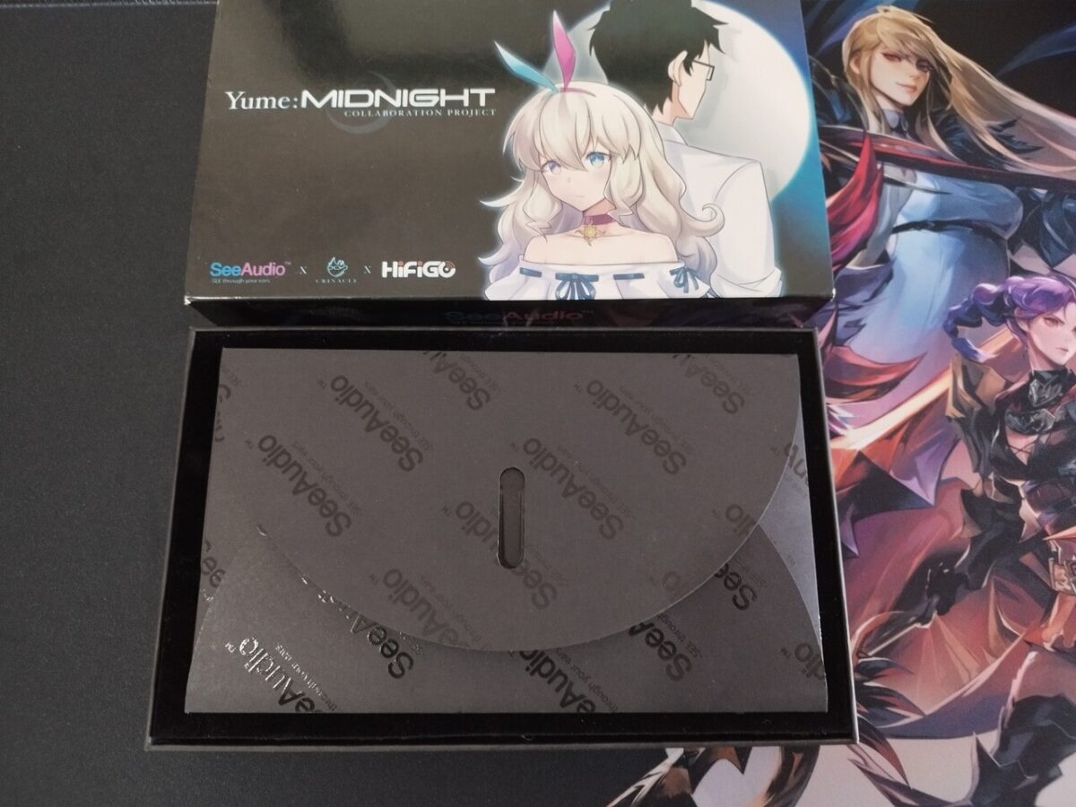 SeeAudio X Crinacle Yume Midnight - Audífonos premium con detalles inspirados en ele anime