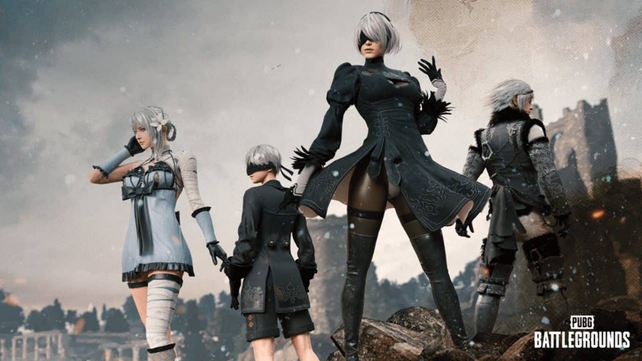 PUBG Mobile Nier Automata
