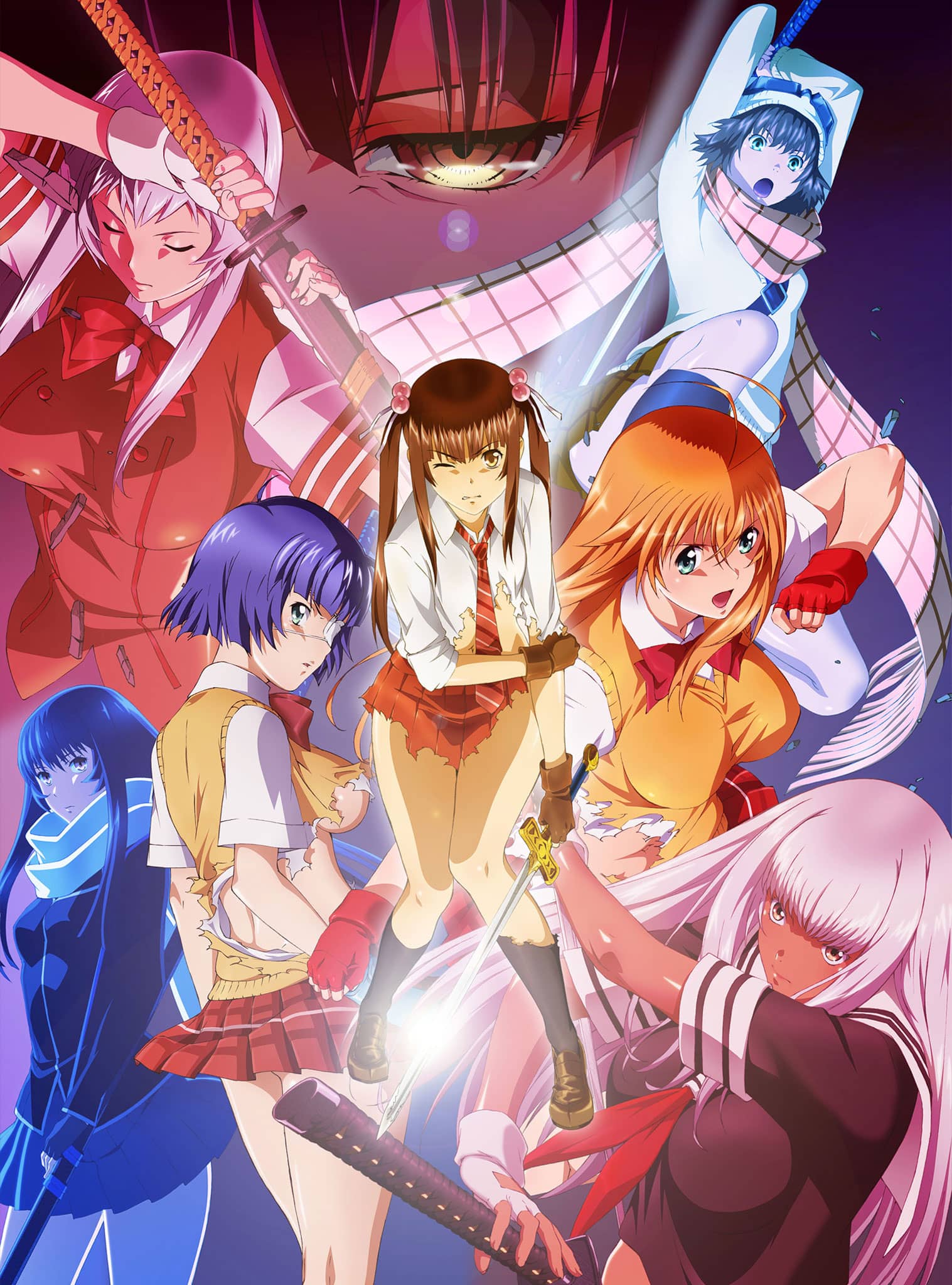 Shin Ikkitousen anime visual