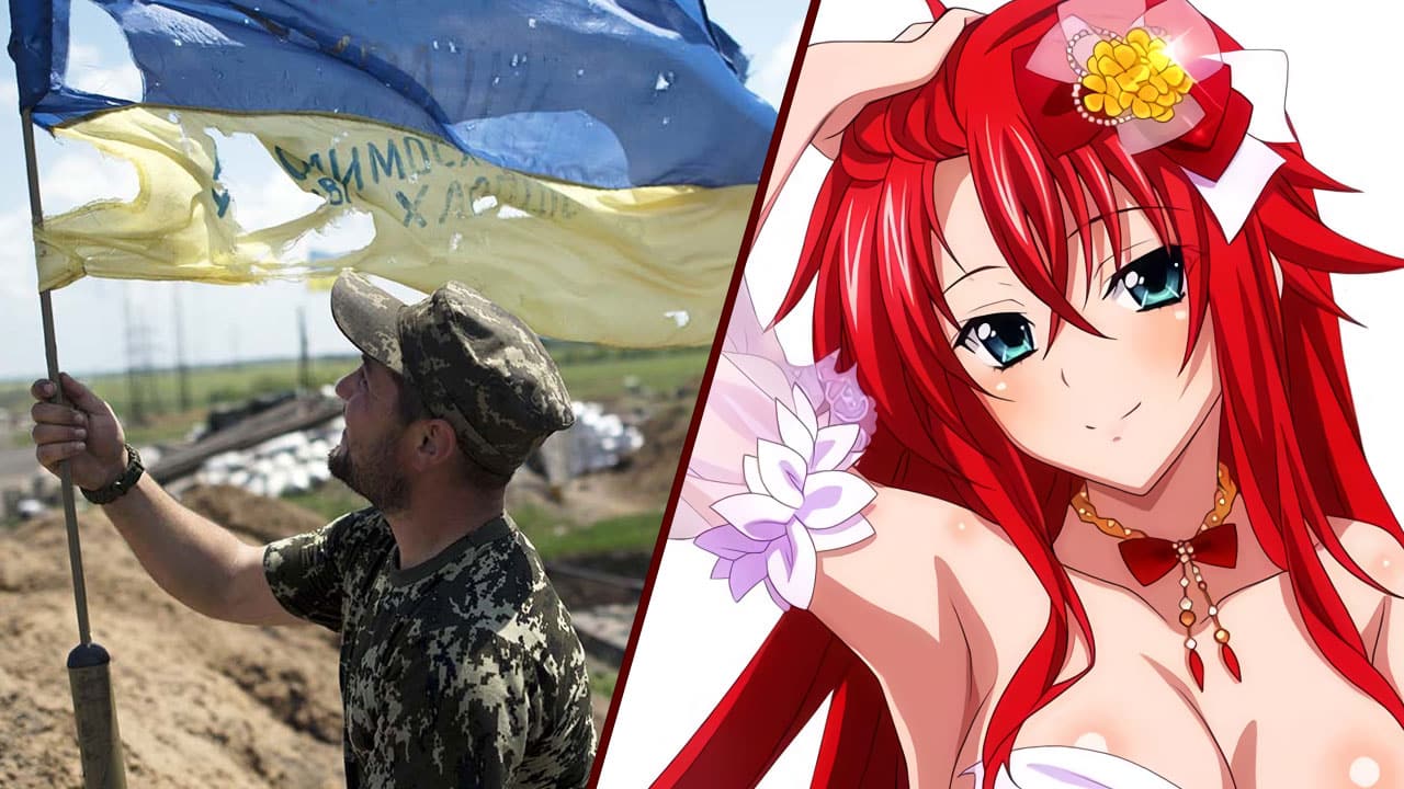 Ucrania Soldado Waifu