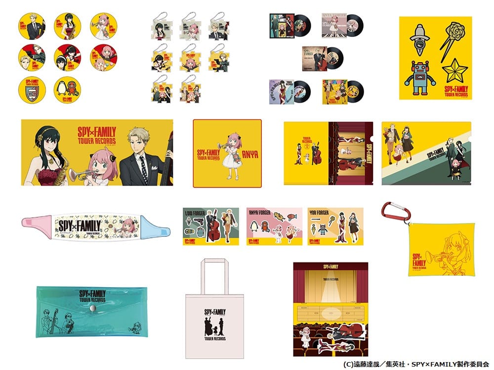 Spy x Family colaboración café3