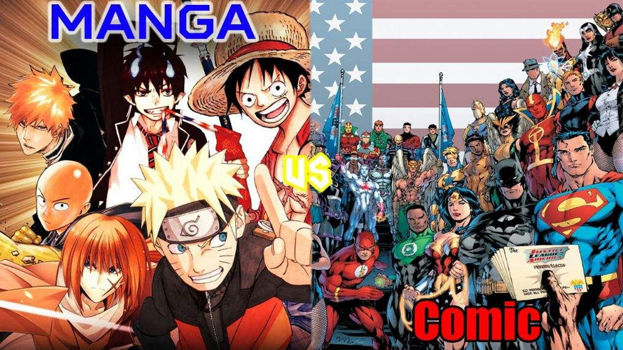 Comic vs manga