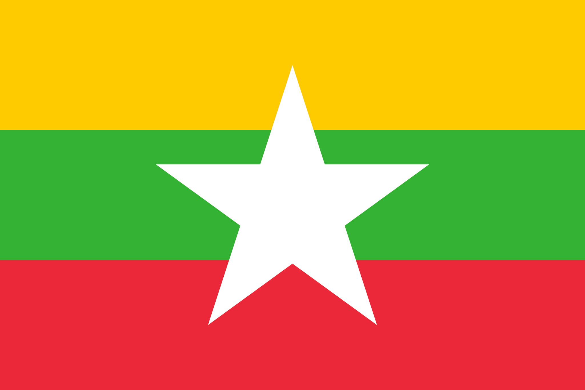 bandera myanmar