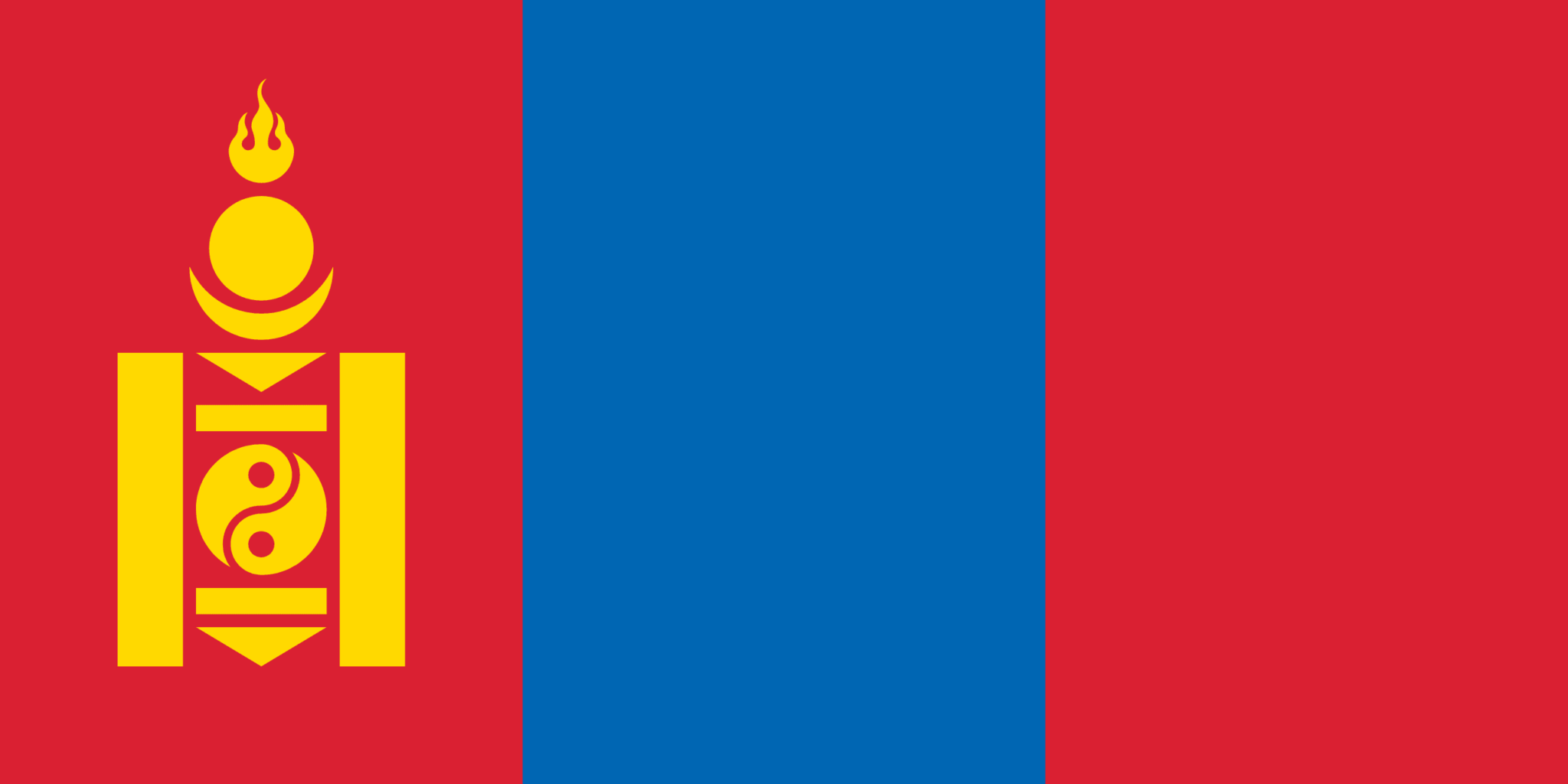 bandera mongolia