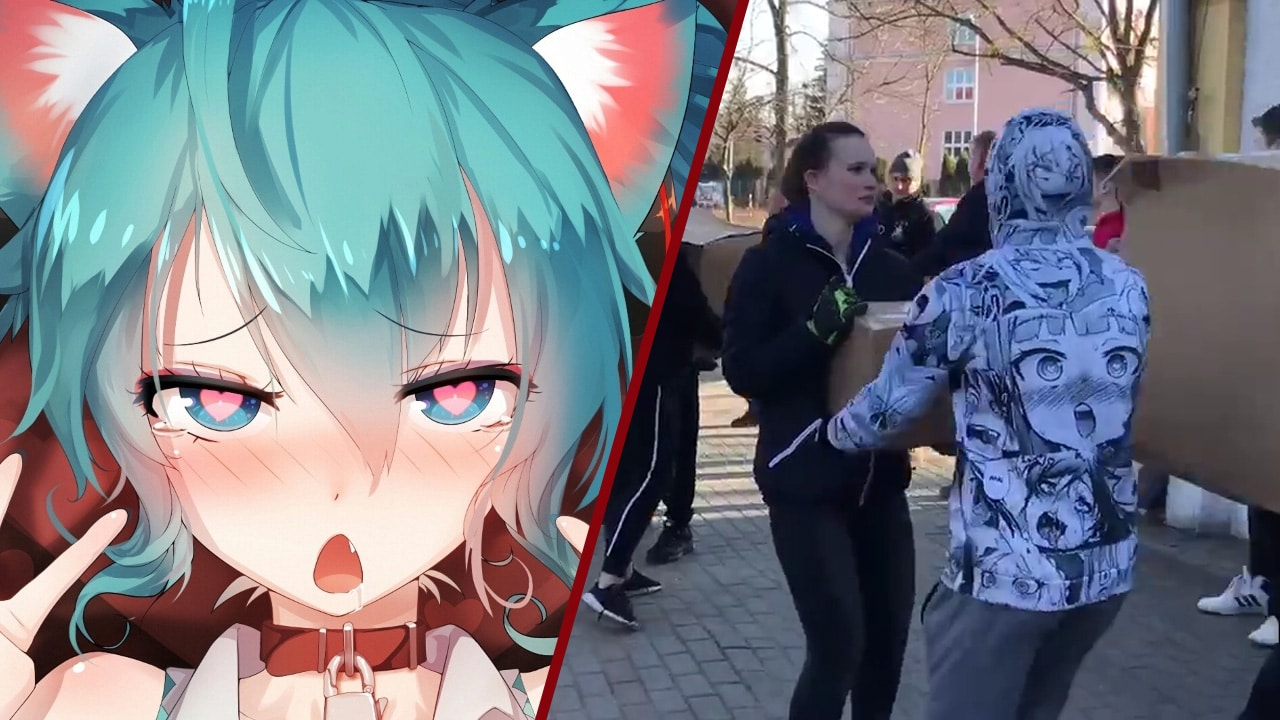 voluntario ucraniano sudadera ahegao