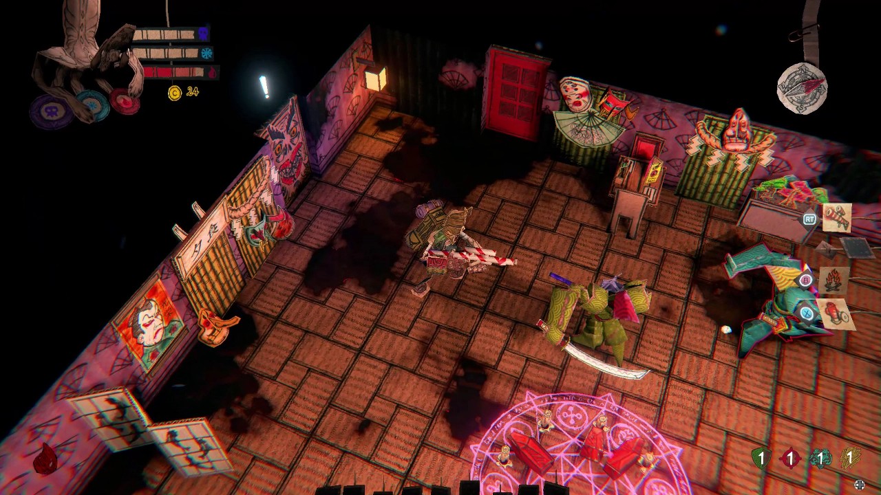 paper cut mansion gameplay 