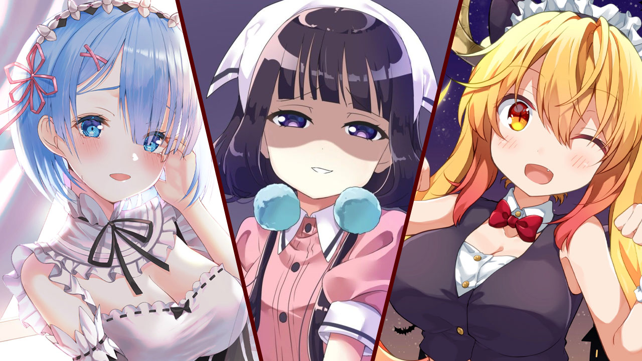 Cafe Maid Waifus Japón