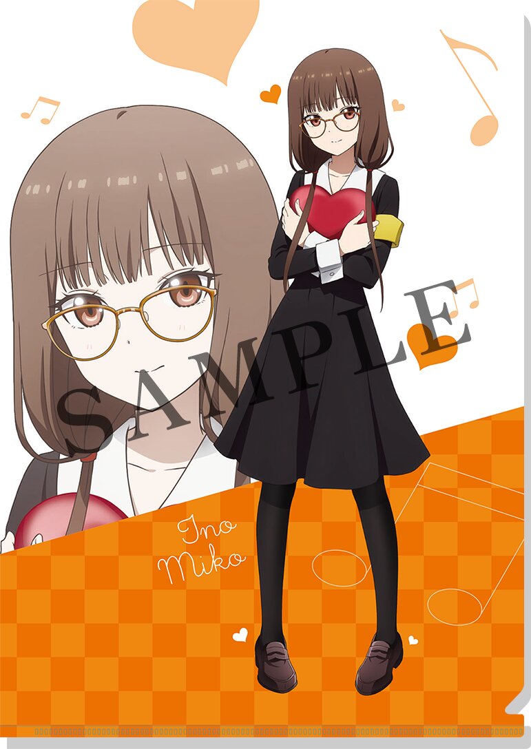 Kaguya-Sama Love is War colaboracion anteojos carpetas de plástico