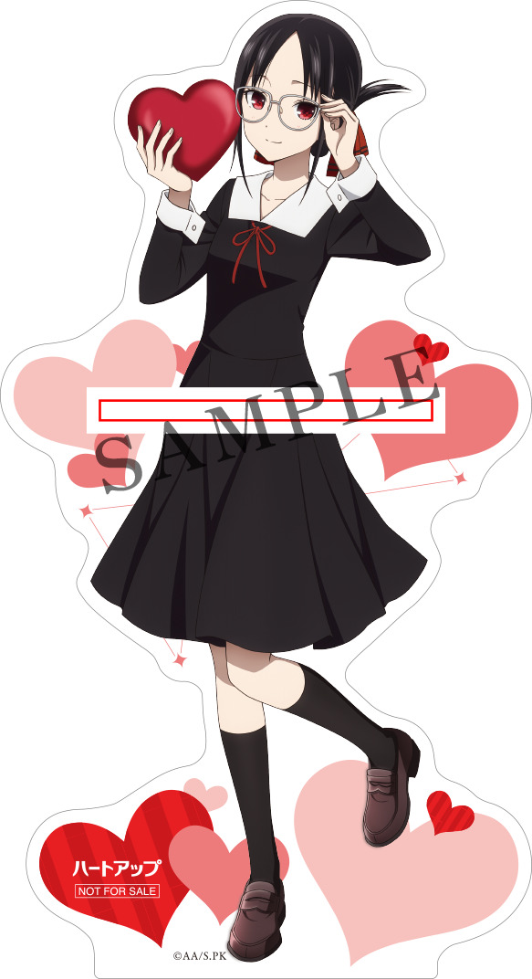 Kaguya-Sama Love is War colaboracion anteojos soportes de acrílico