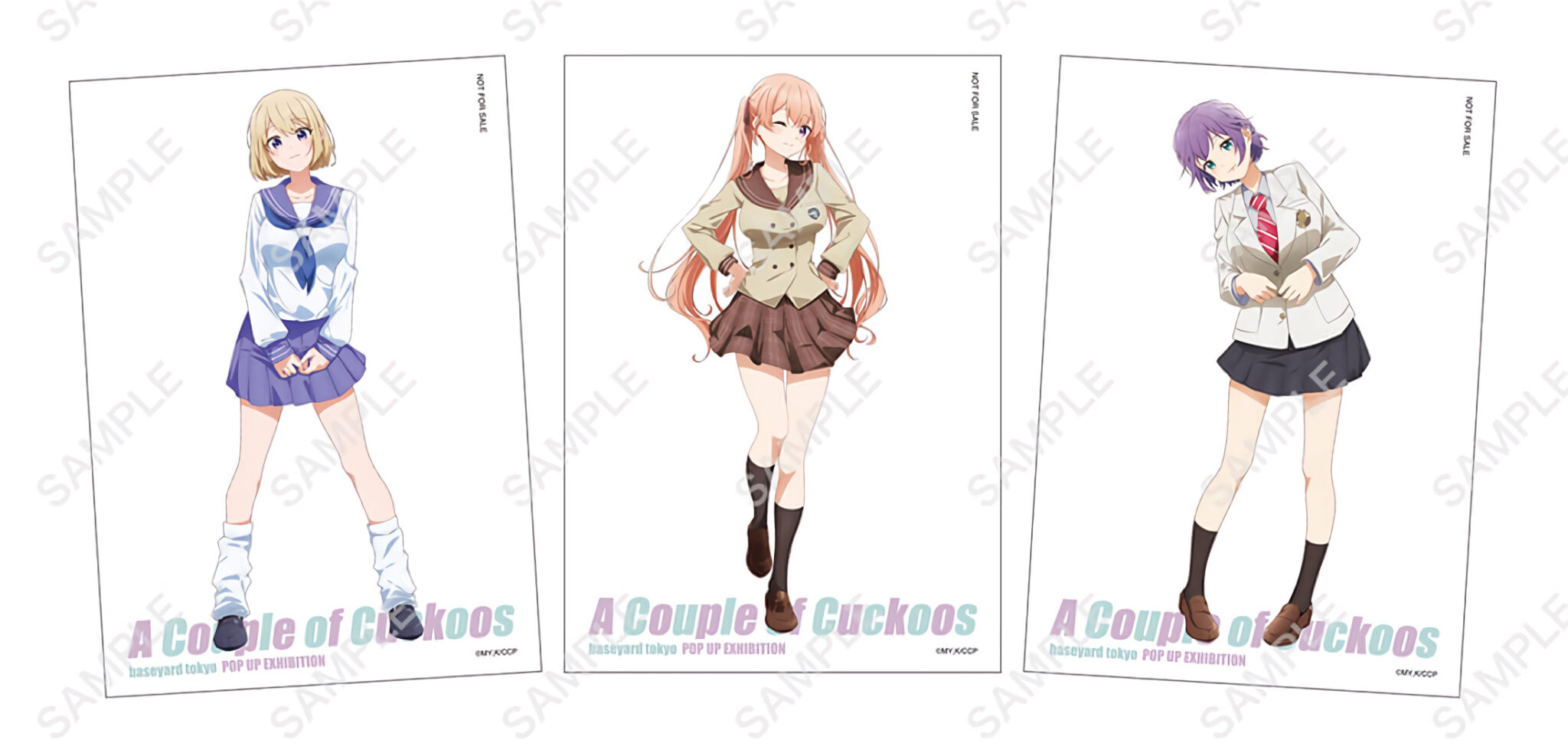 Kakkou no Iinazuke exhibicion tarjetas especiales