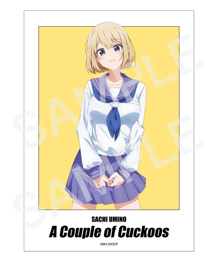 Kakkou no Iinazuke exhibicion poster Sachi Umino
