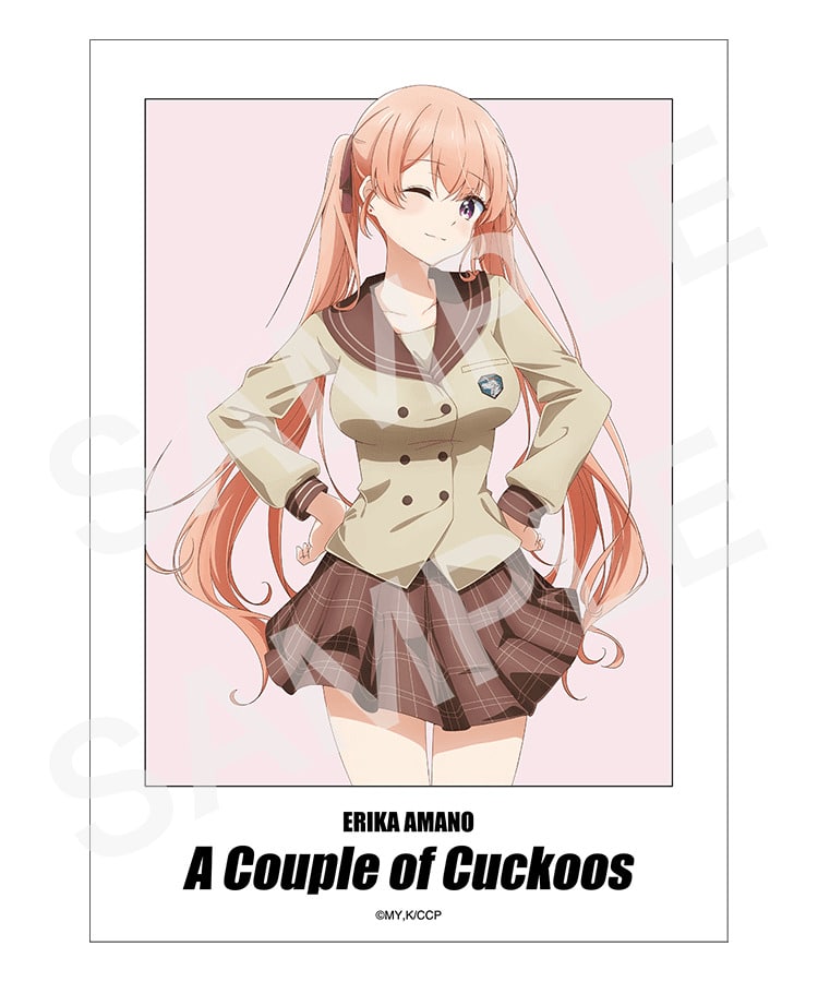 Kakkou no Iinazuke exhibicion poster Erika Amano