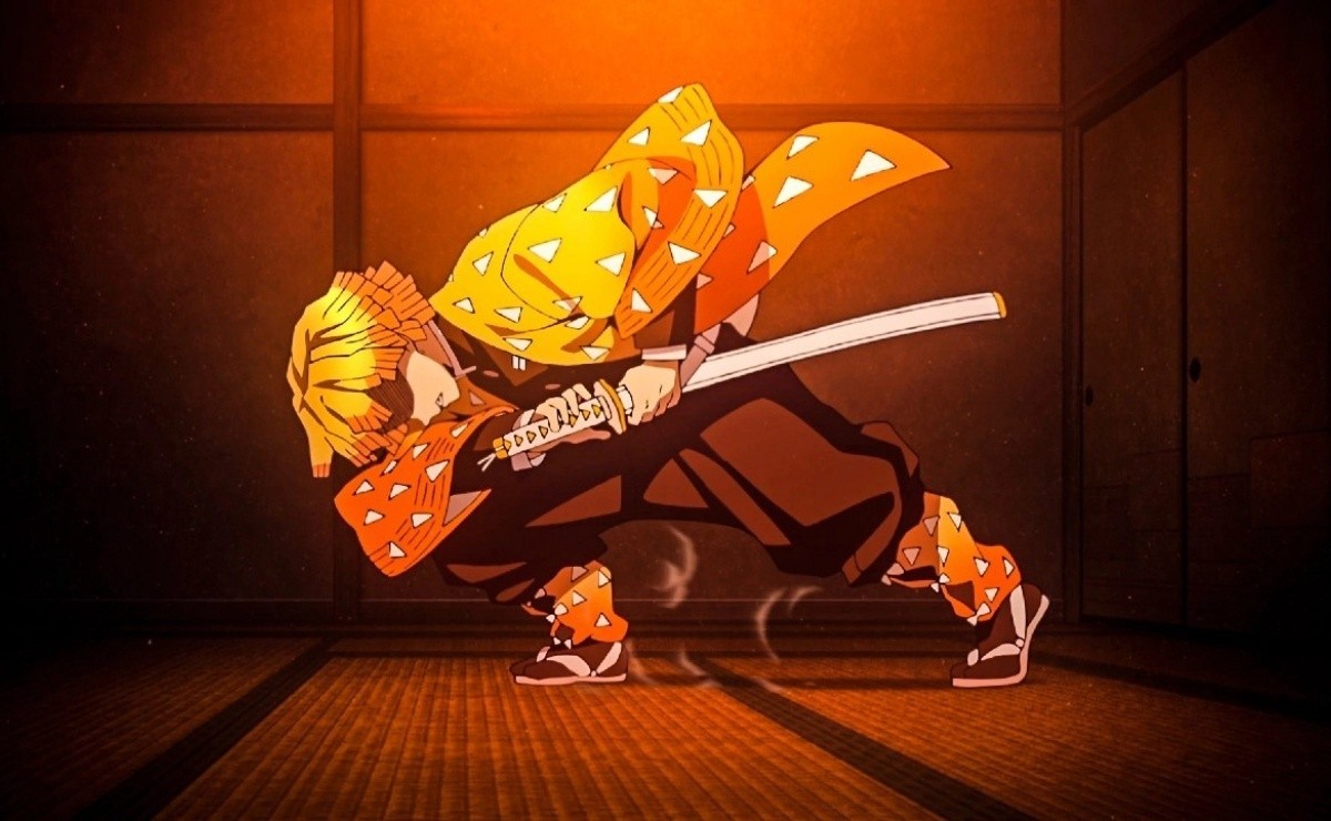 Kimetsu no yaiba zenitsu espada