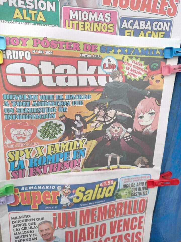 periódico "Grupo Otaku"