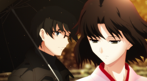 The Garden of Sinners Shiki y Mikiya