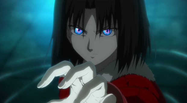 The Garden of Sinners rostro de Shiki