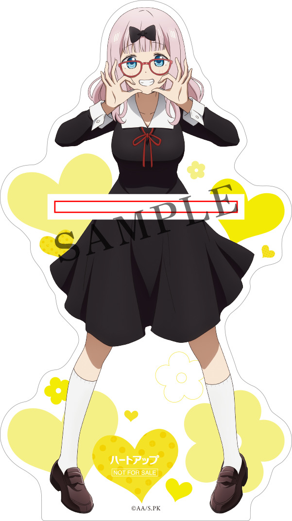 Kaguya-Sama Love is War colaboracion anteojos soportes de acrílico