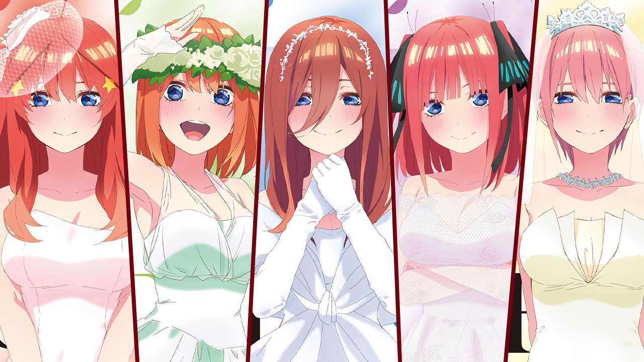 Eiga Go-Toubun no Hanayome visuales