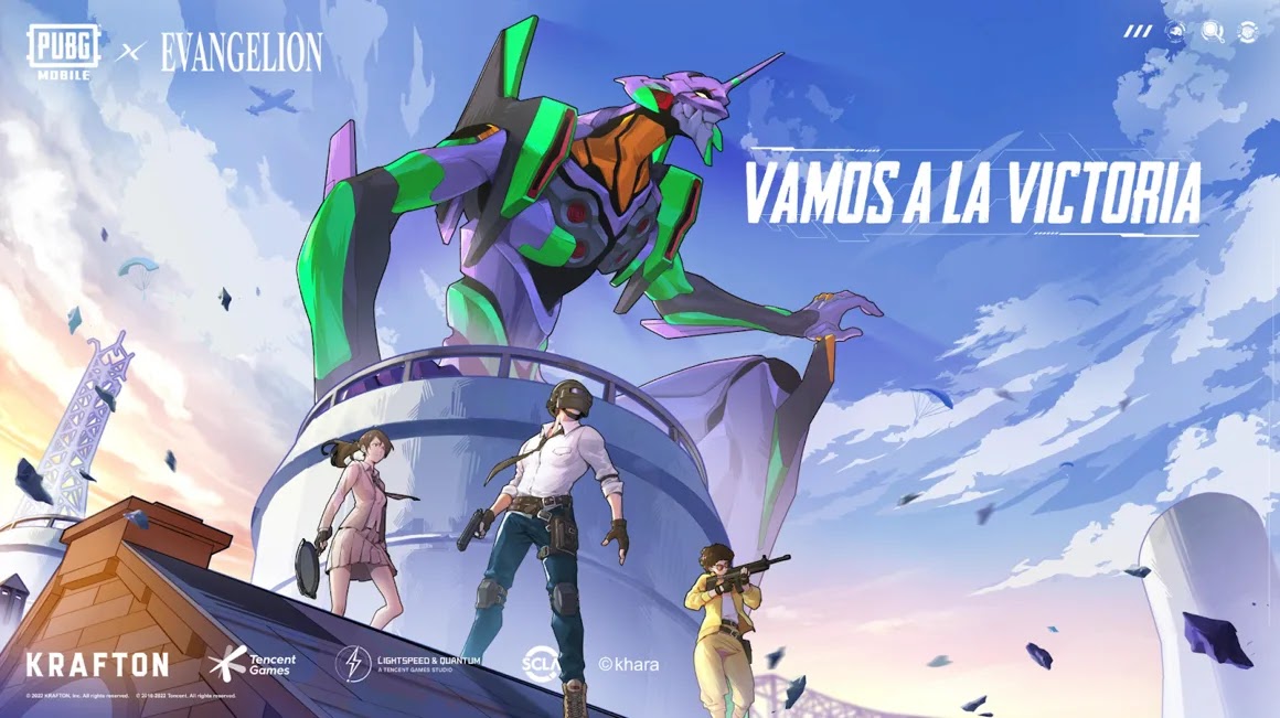 Evangelion X PUBG Mobile