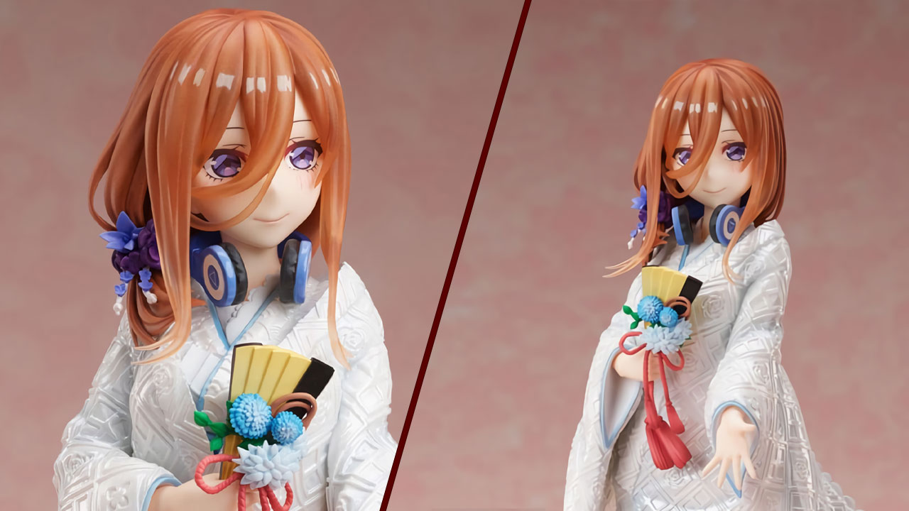 Go-Toubun no Hanayome – Miku Nakano Figura – Shiromuku
