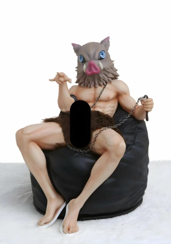 Inosuke kimetsu no yaiba figura nsfw1
