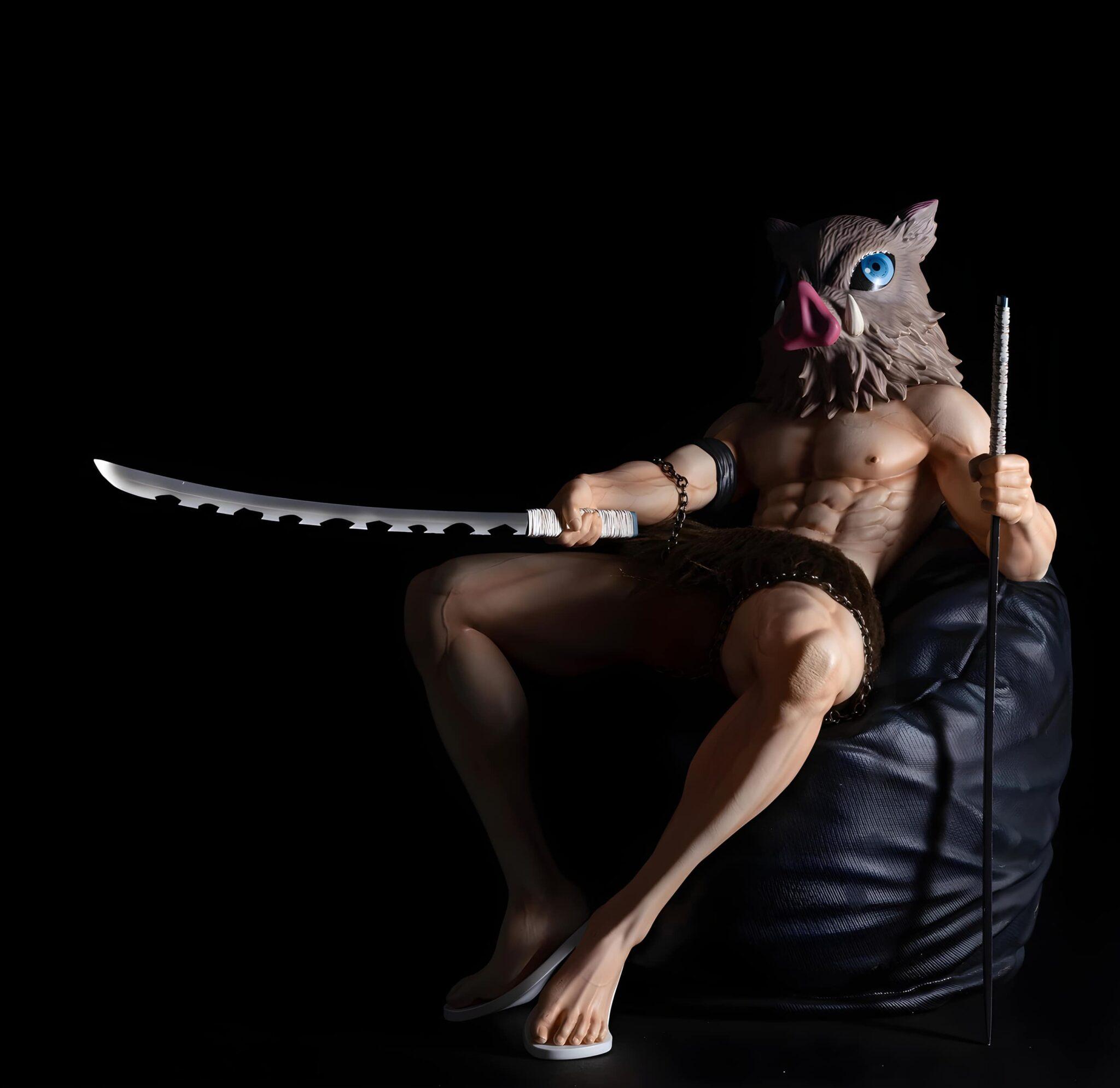 Inosuke kimetsu no yaiba figura nsfw3