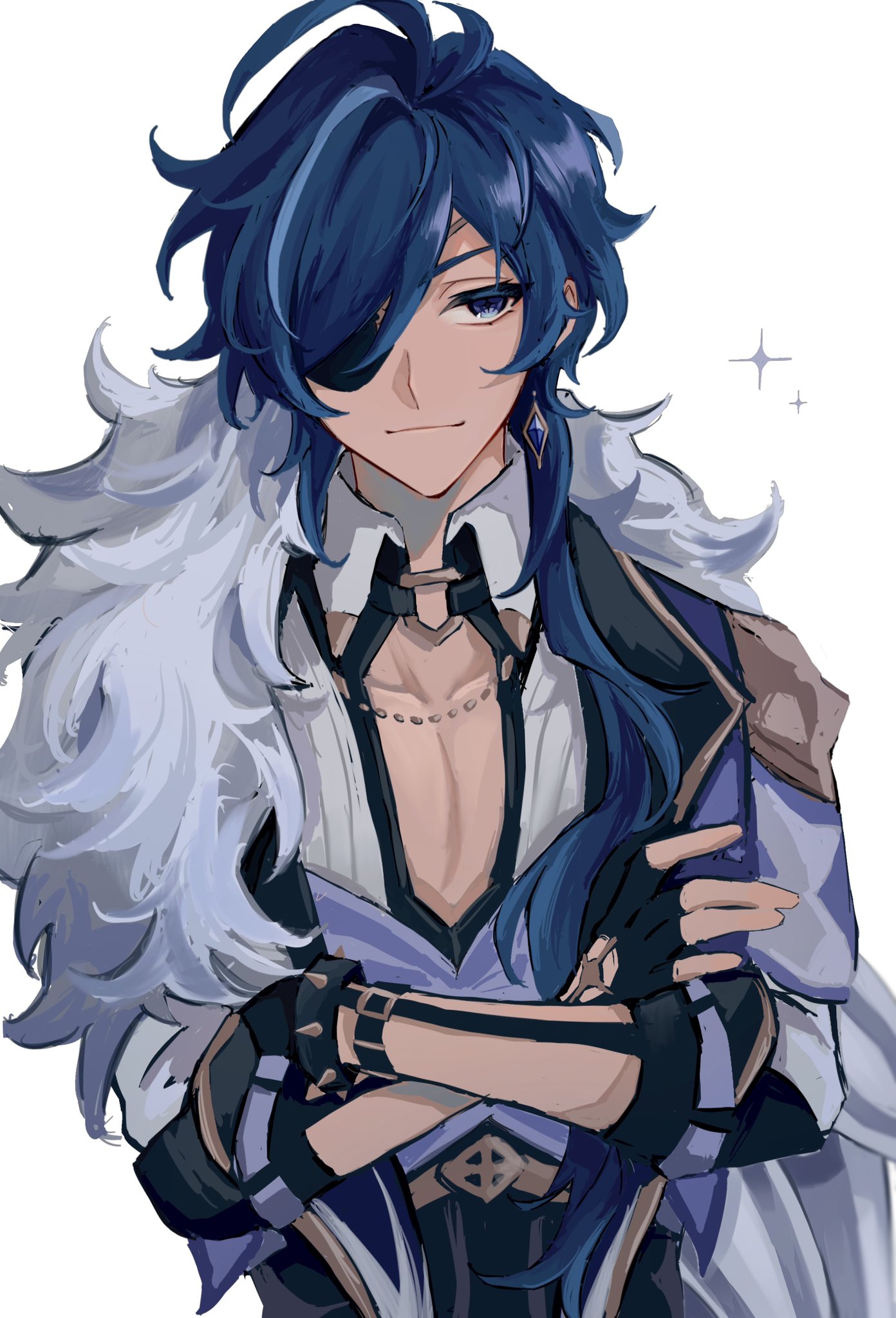 Genshin Impact Kaeya fanart