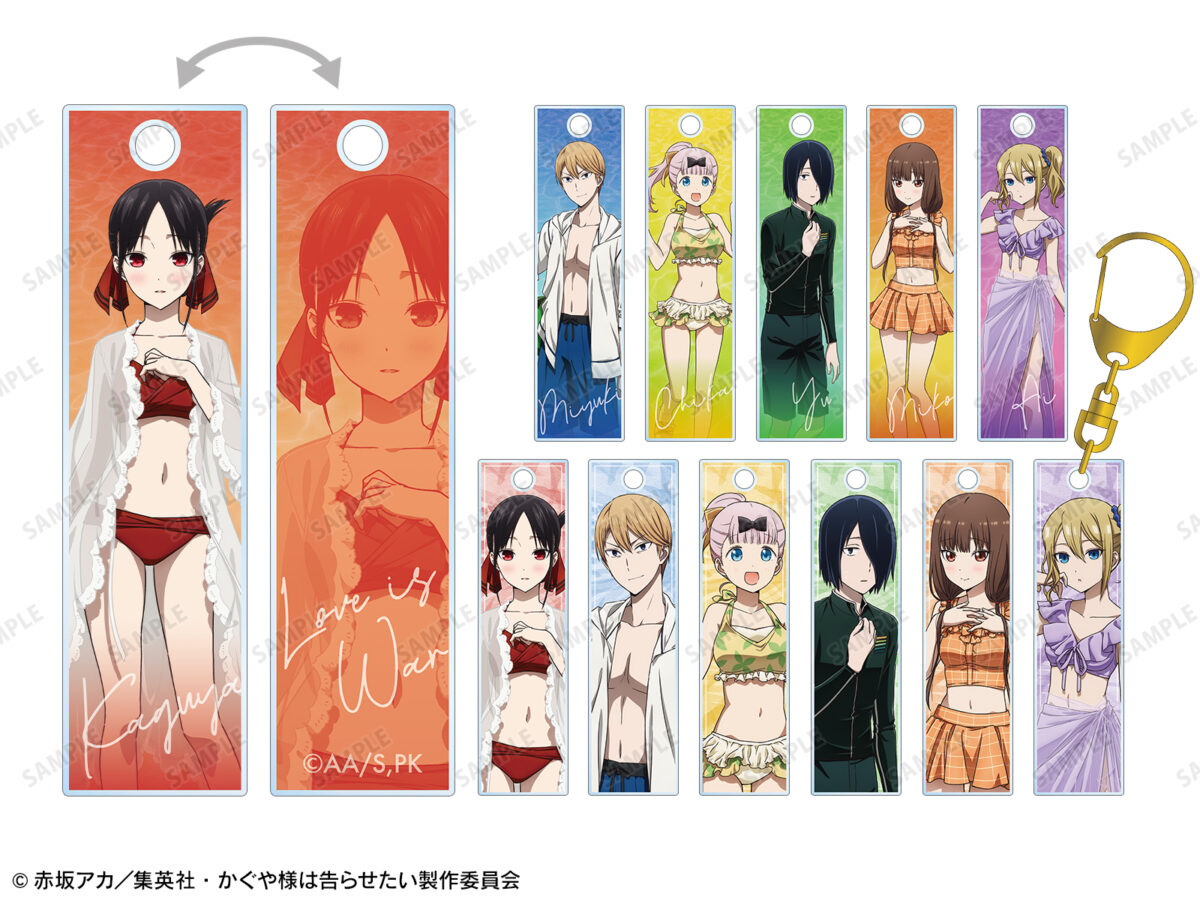 Kaguya-sama: Love is War - Miko, Kaguya, Hayasaka y Chika lucen encantadores trajes de baño