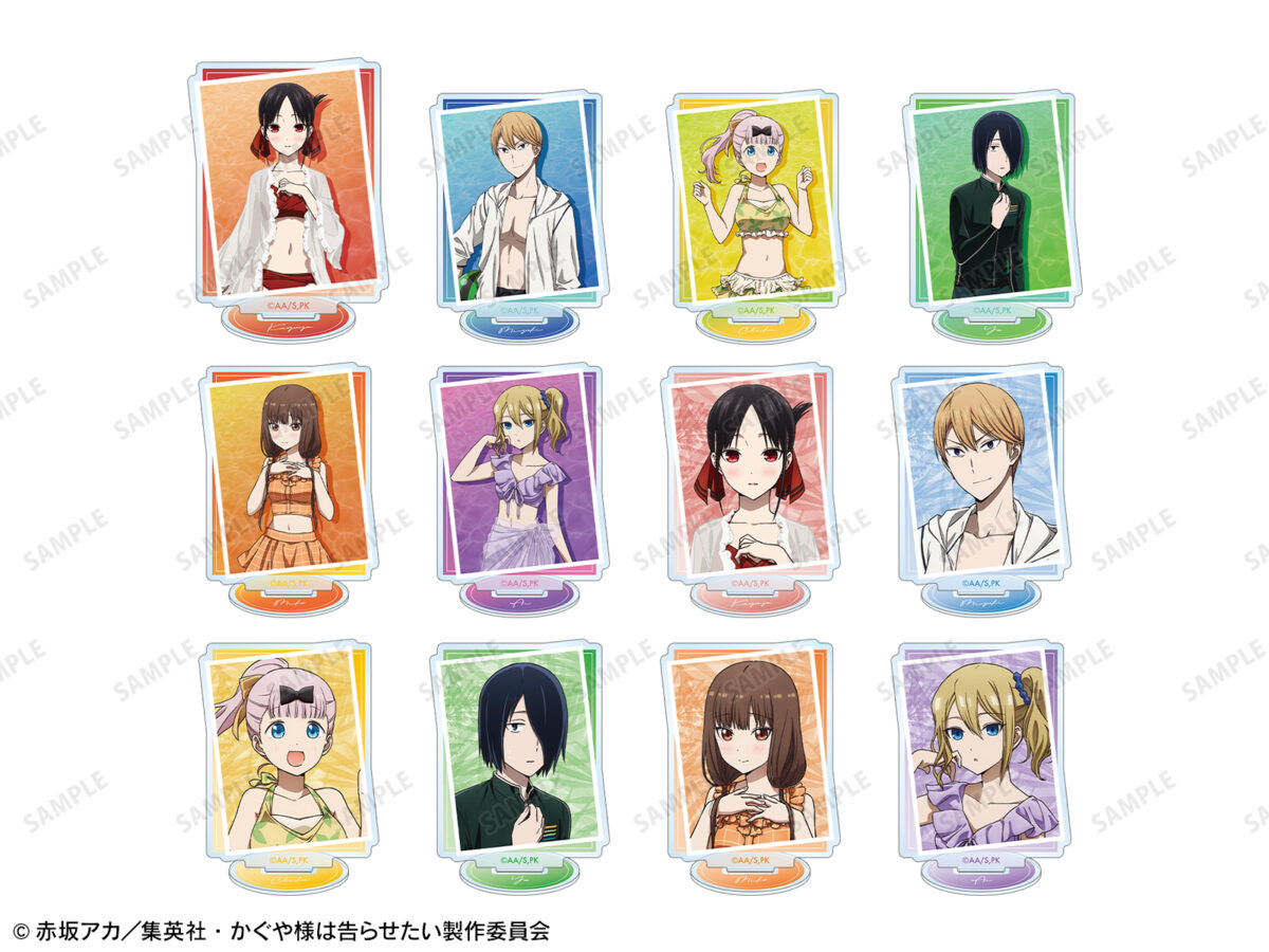 Kaguya-sama: Love is War - Miko, Kaguya, Hayasaka y Chika lucen encantadores trajes de baño