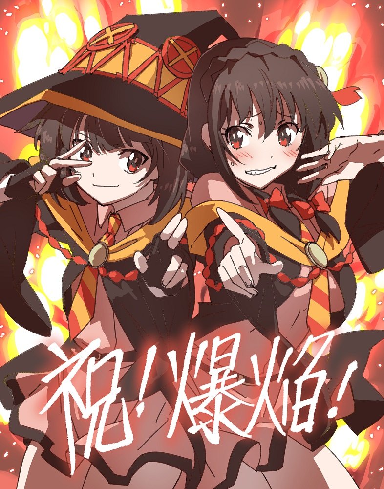 Konosuba celebra el anuncio de su temporada 3 con hermosas ilustraciones