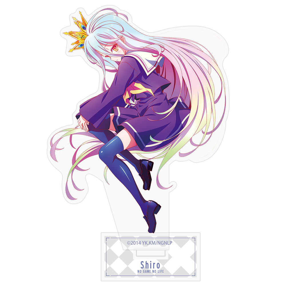 No Game No Life Schwi y Shiro estrenan coquetos acrílicos de gran tamaño