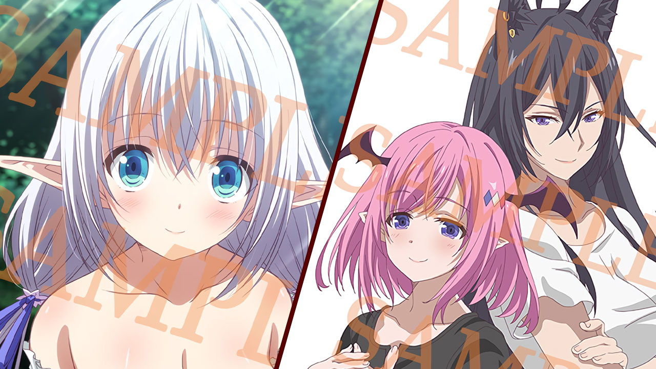 Shijou Saikyou no Daimaou, Murabito A ni Tensei Suru - Blu-Ray/DVD Ilustraciones