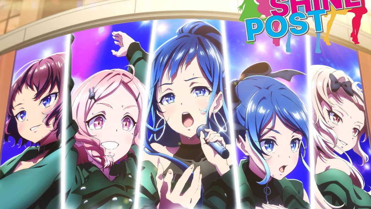 Shine Post anime visual