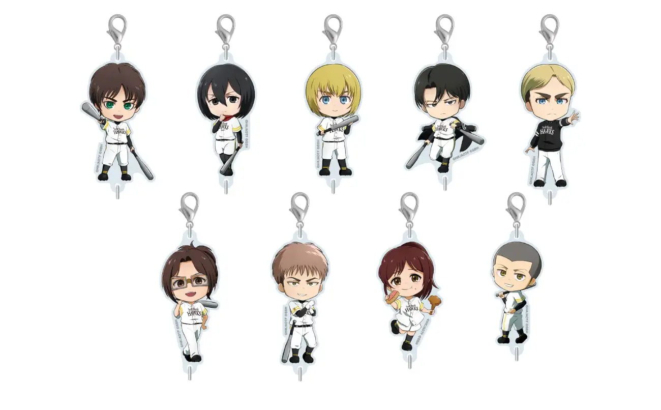 Shingeki no Kyojin besibol colaboración2