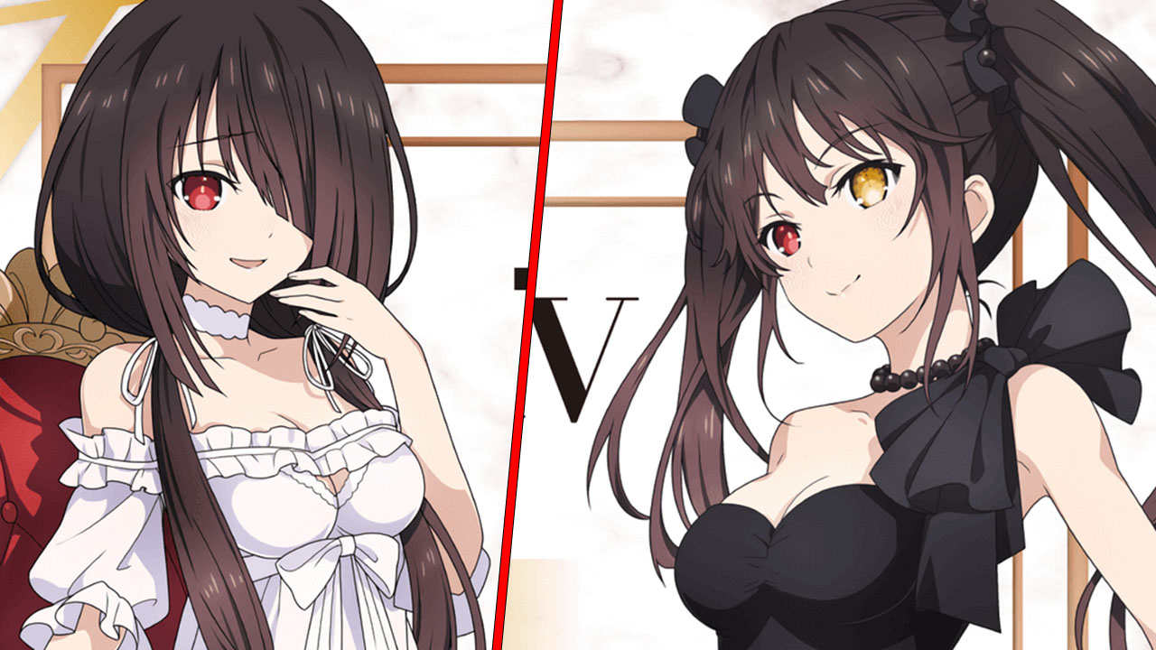 Date A Live IV: Kurumi celebra su cumpleaños luciendo hermoso vestidos
