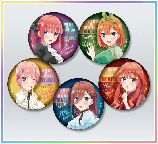 Go-Toubun no Hanayome: Las quintillizas lucen elegantes vestidos
