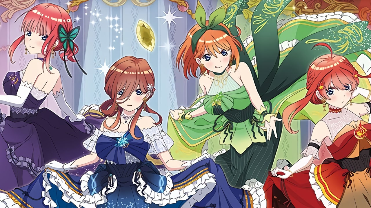 Go-Toubun no Hanayome quintillizas vestidos colaboración