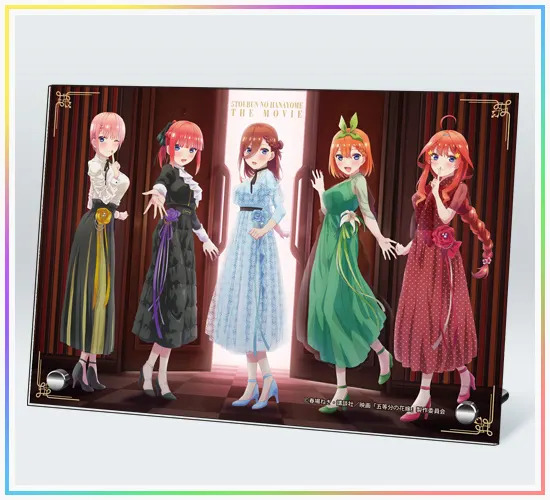Go-Toubun no Hanayome: Las quintillizas lucen elegantes vestidos