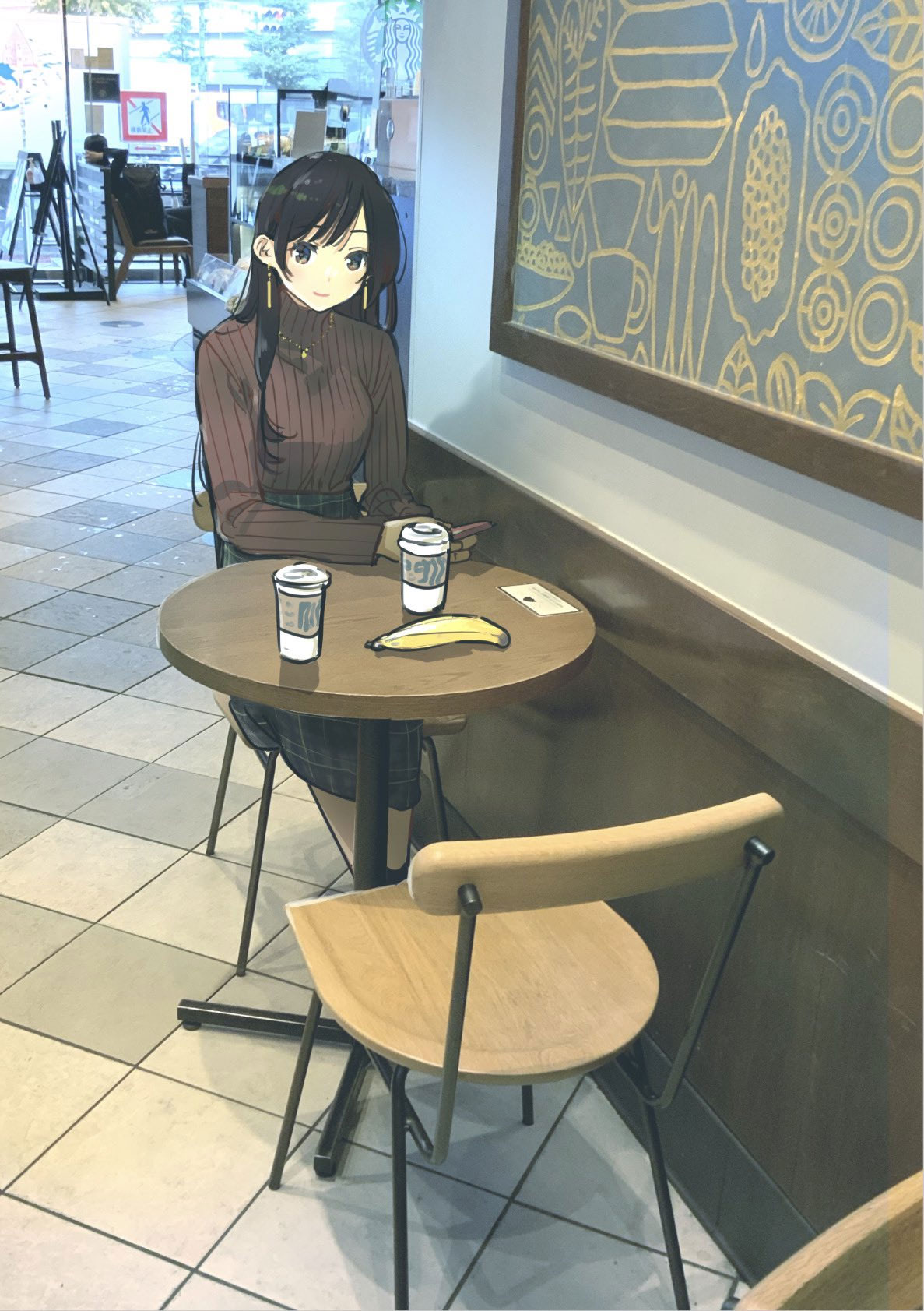 Kanojo, Okarishimasu Chizuru Mizuhara Starbucks