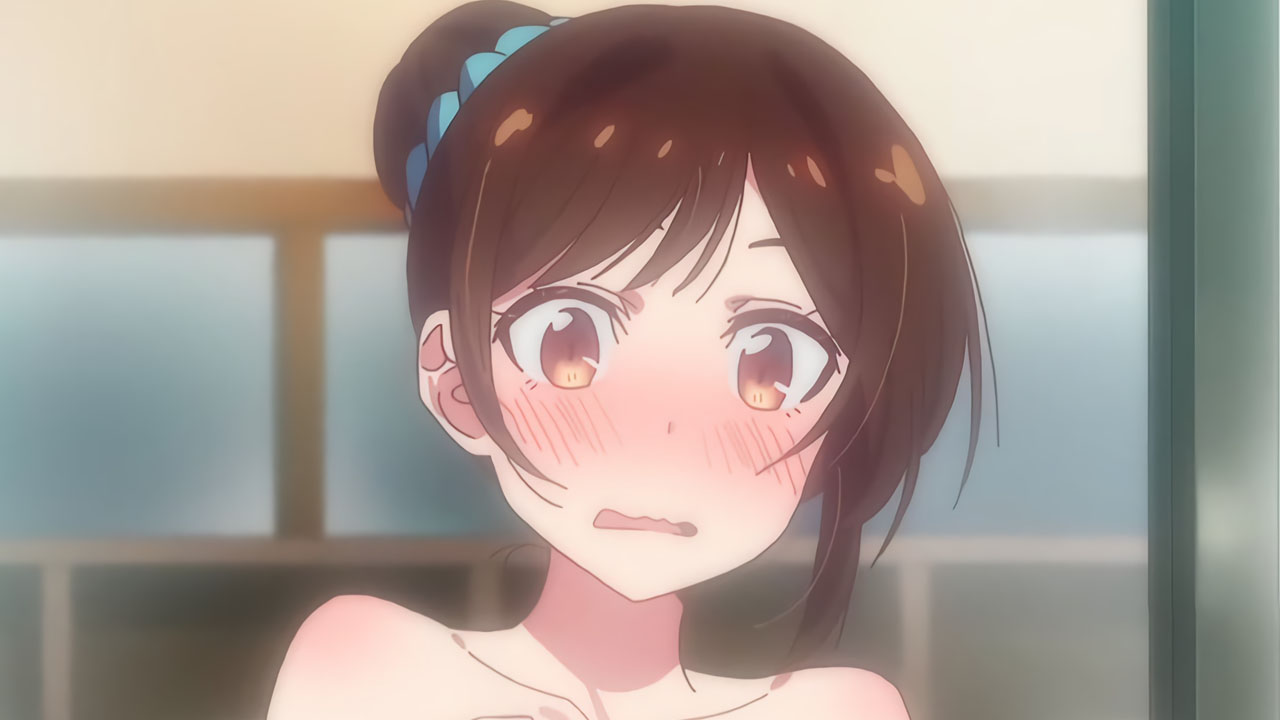 Kanojo Okarishimasu Chizuru inspira una coqueta ilustración en la ducha