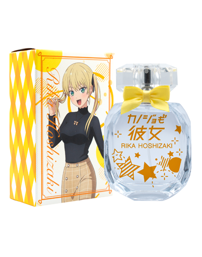 Kanojo mo Kanojo Saki, Rika y Shino inspiran una linea de perfumes