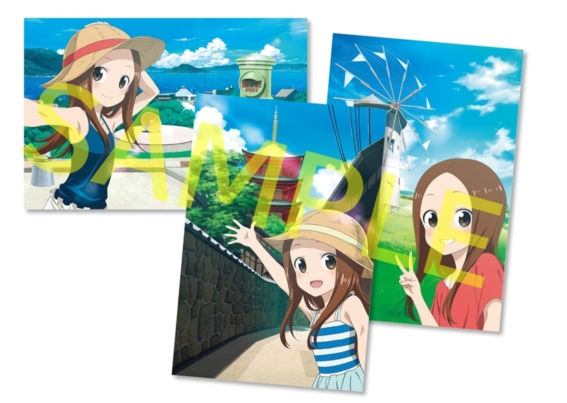 Karakai Jouzu no Takagi-san regalará encantadores postales