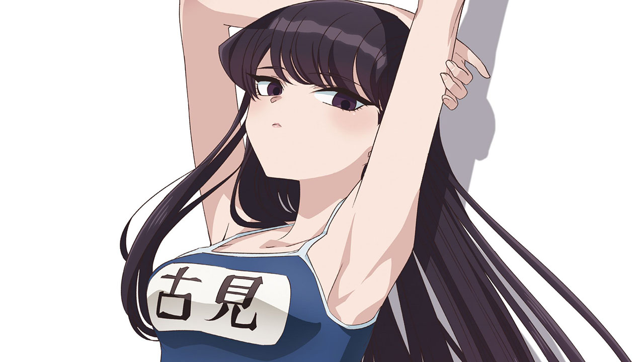 Komi-san wa, Komyushou Desu: Shouko Komi inspira una ilustración en traje de baño escolar