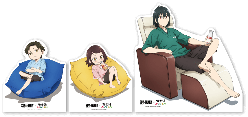 La familia Forger de Spy x Family visitan las aguas termales en esta colaboración