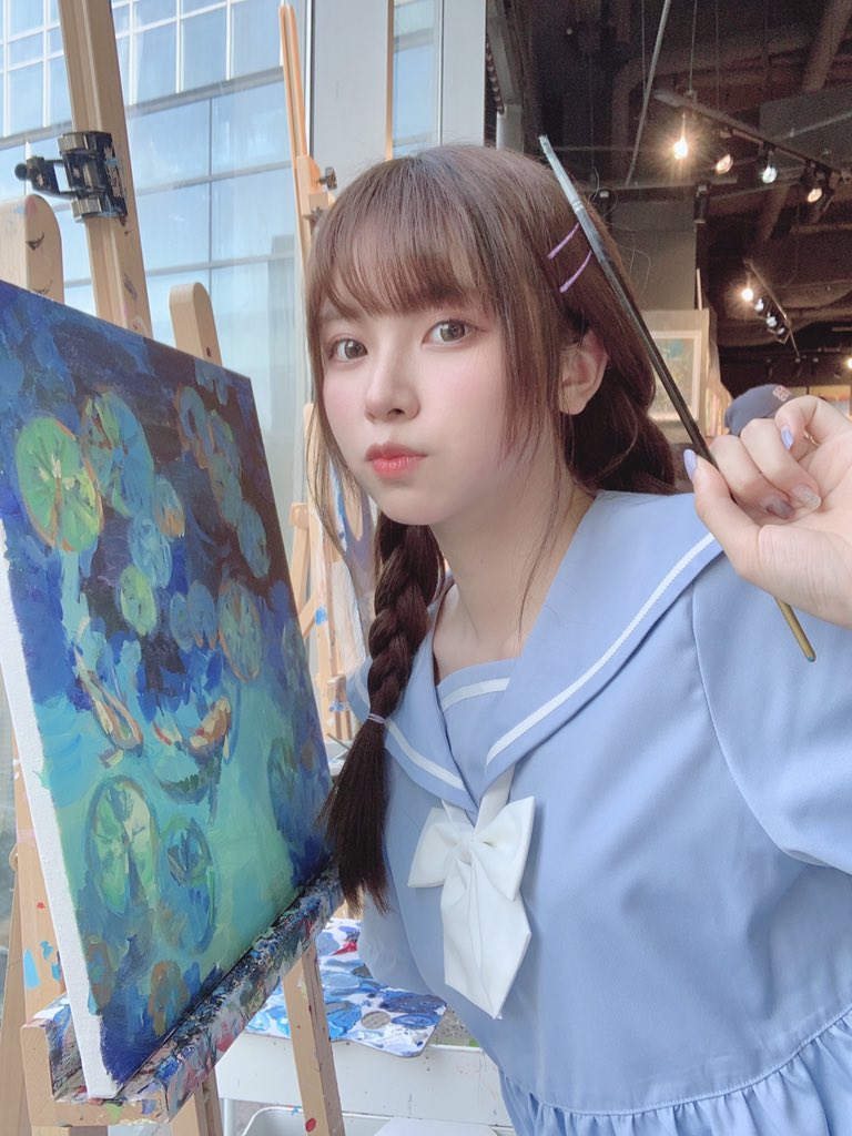 Liyuu pintura al oleo love live super star