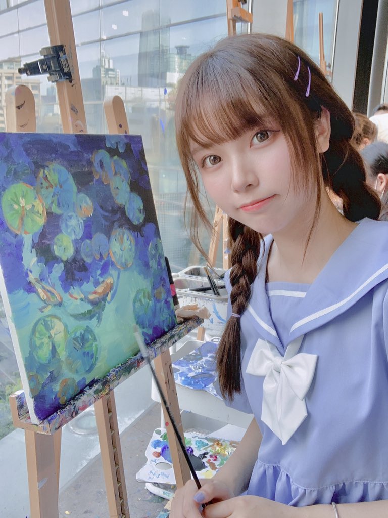 Liyuu pintura al oleo love live super star2