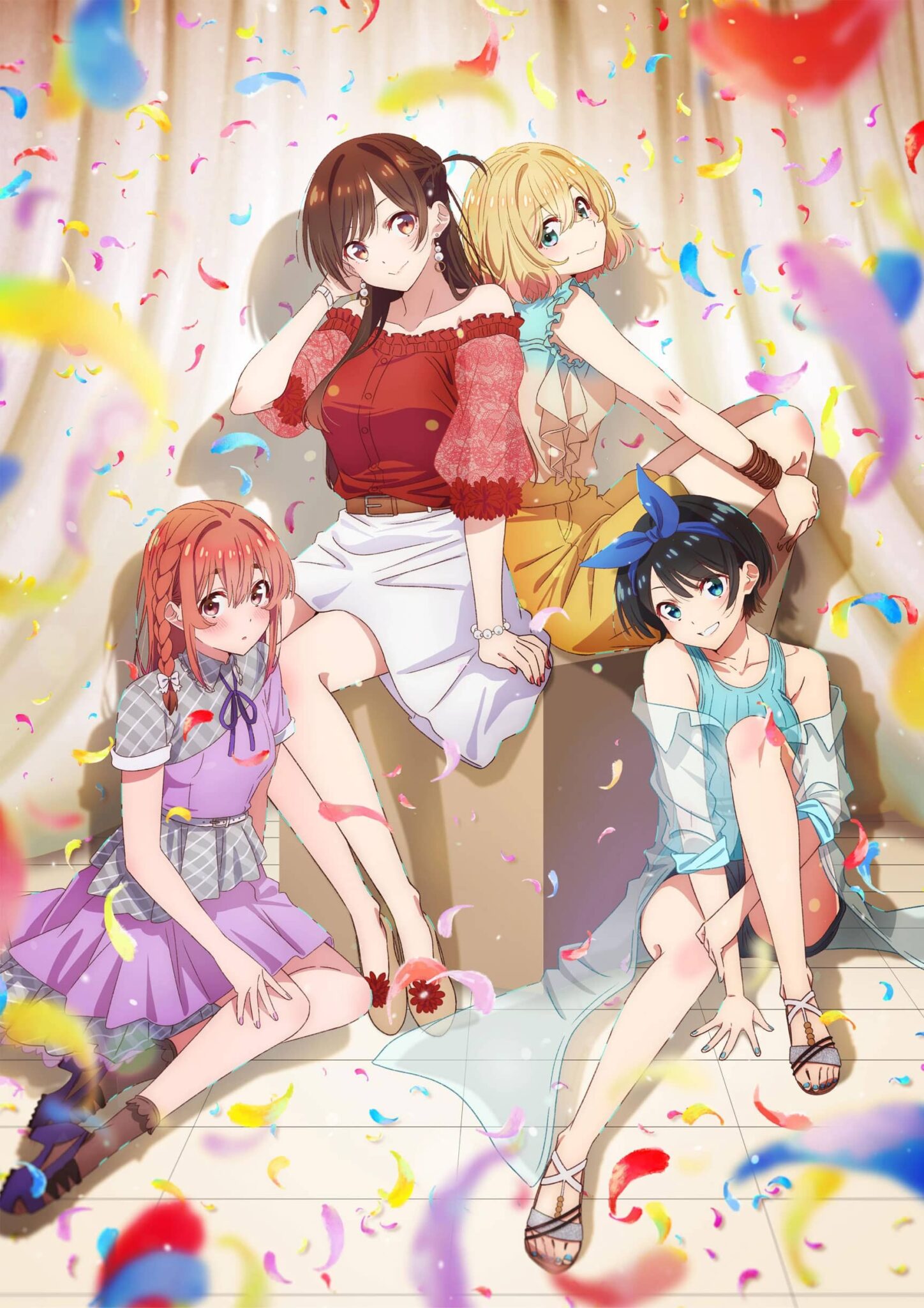 Kanojo, Okarishimasu 2 - Imagen Visual